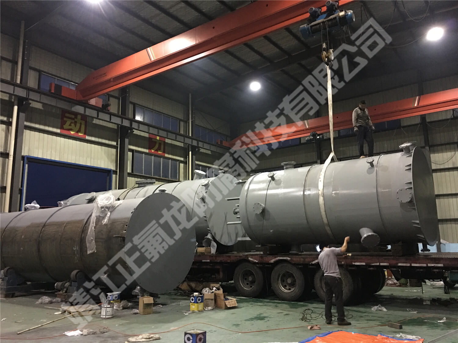 内衬聚四氟乙烯（PTFE）大型设备